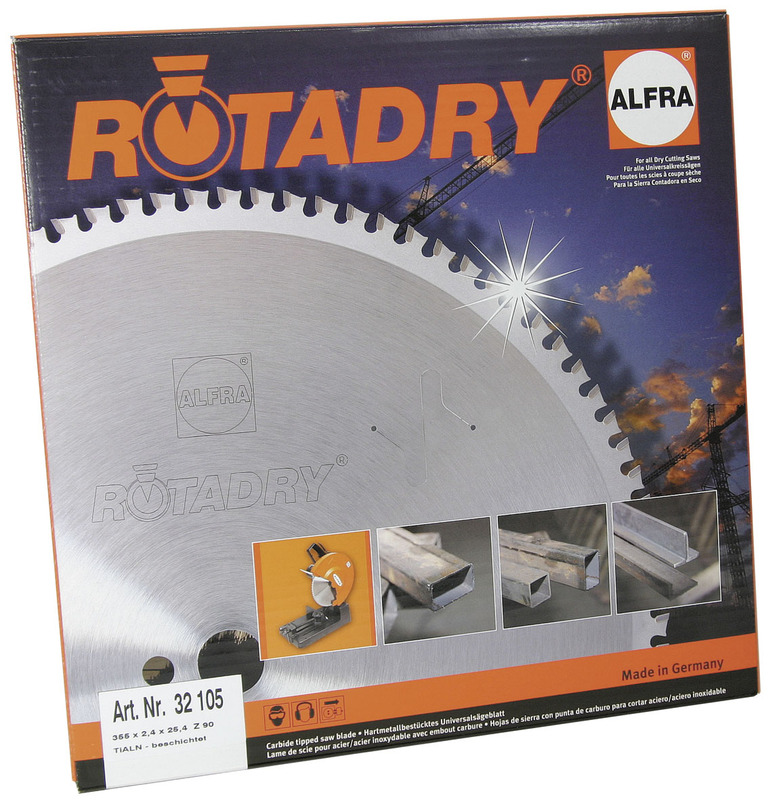 ALFRA Lame de scie circulaire (carbure) pour Rota Dry (Acier)