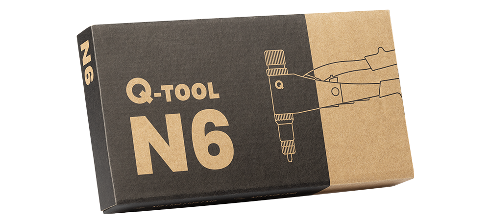 Q-Tool N6 Hand-Blindniet-Muttern-Schraubengerät