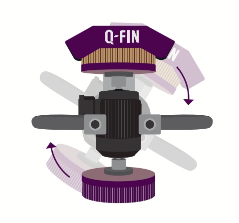 Q-FIN TopGrinder vacuum