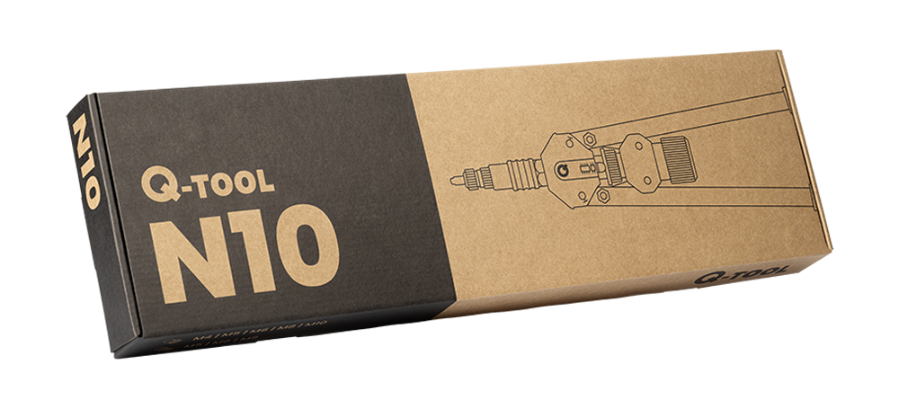 Q-Tool N10 Hand-Blindniet-Muttern-Schraubengerät