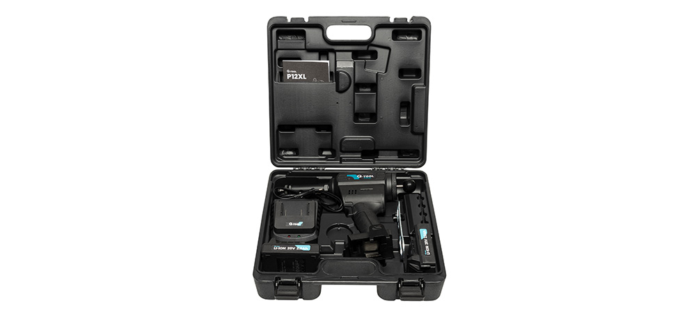 Akku-Stanzgerät Hexagonal Q-Tool P12XL SET M4, M5, M6, M8
