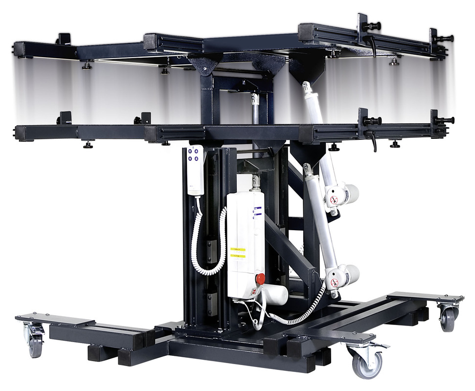ALFRA Table de montage électrique AMTE 250