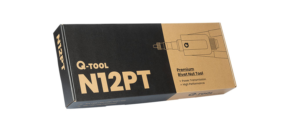 Q-Tool N12PT Hand-Blindniet-Muttern-Schraubengerät